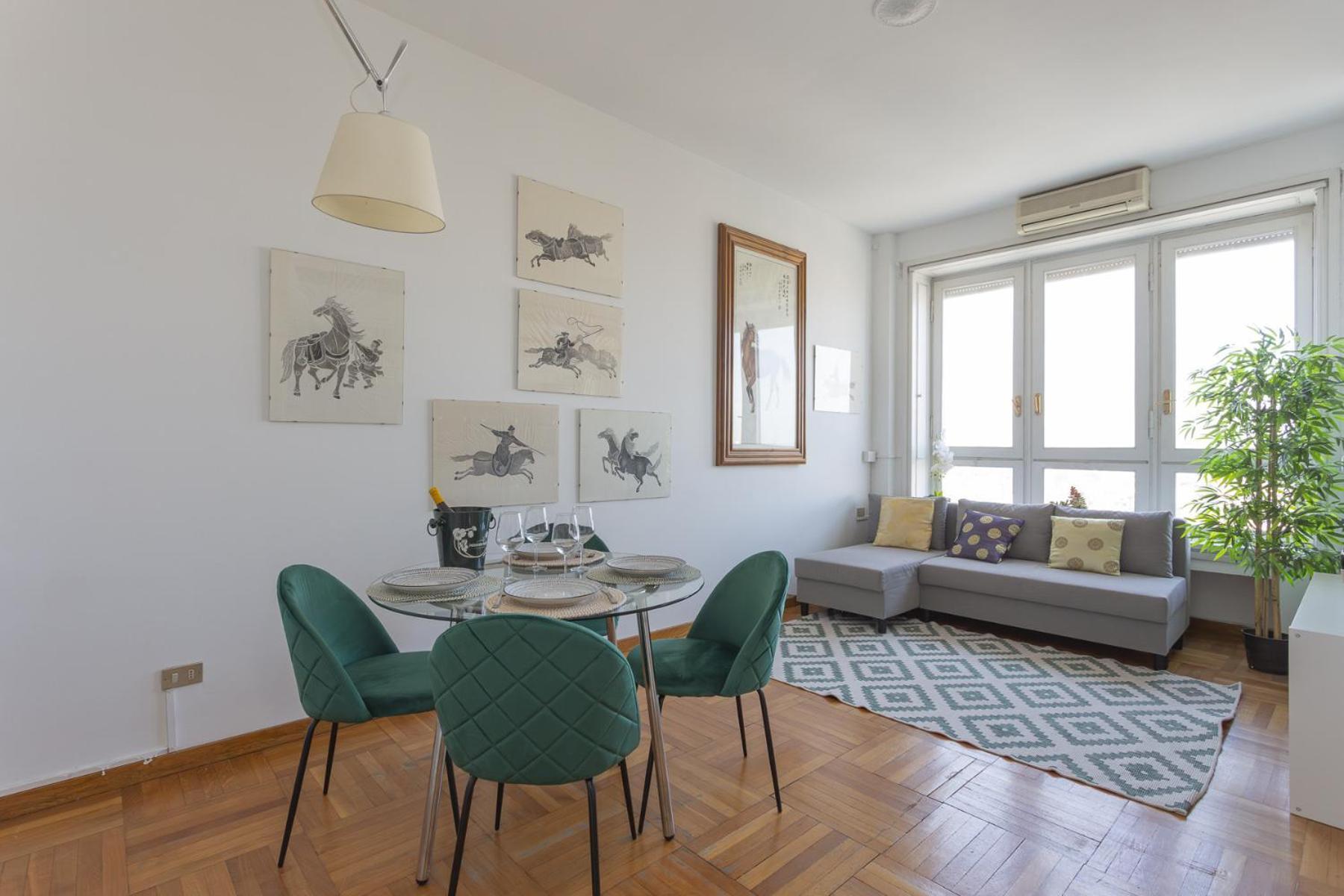 Skyline View Biancamano 1 Bdr With Balcony By Rentopolis Milano Eksteriør bilde